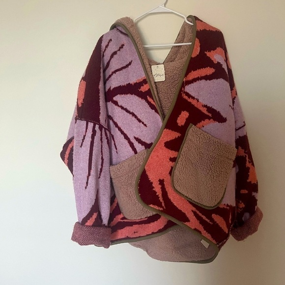 Free People Winter Chill Reversible Cardi - Picture 5 of 14